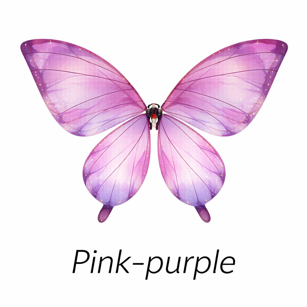 Butterfly wing visual for stage and exhibition styling